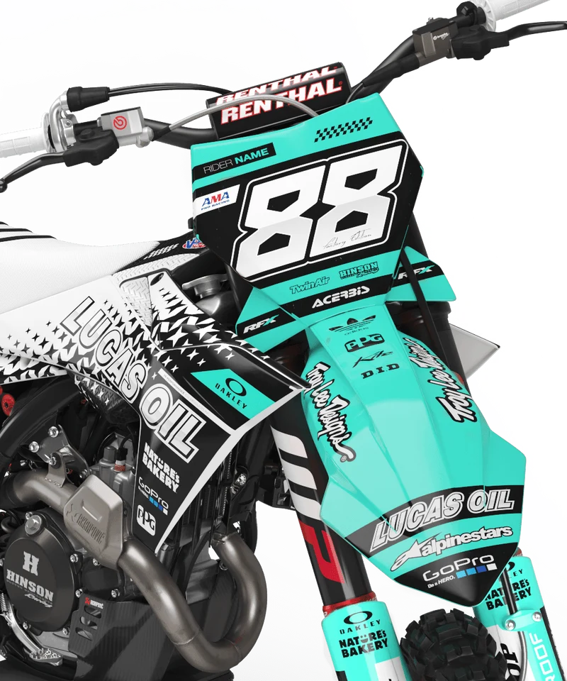 Kit Déco KTM EXC EXC-F SX SX-F 2023-2025 - Glow