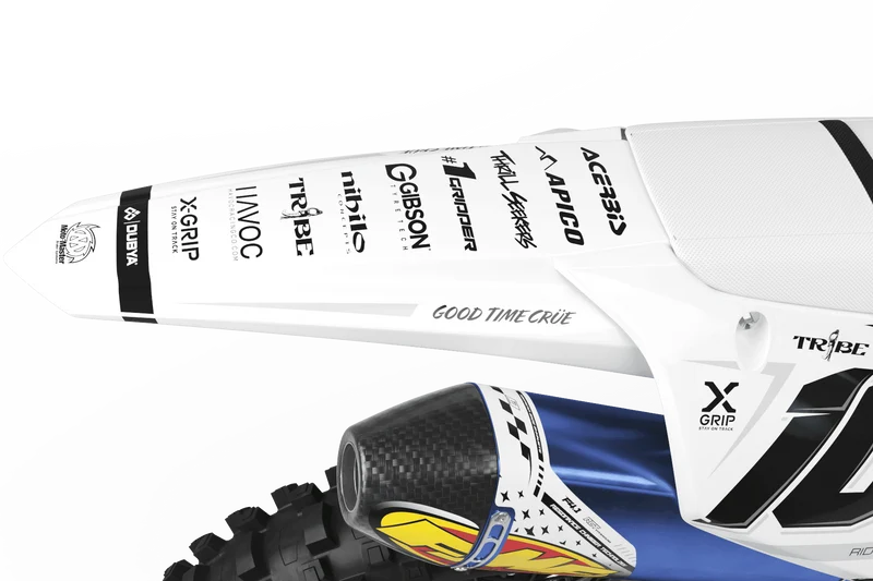 Kit Déco Kawasaki KXF 250 2021-2024 & KXF 450 2019-2023 - ZEBRA V2