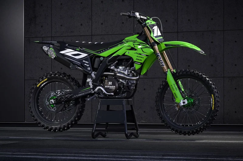 Kit Déco Kawasaki KXF 250 2021-2024 & KXF 450 2019-2023 - REPLICA