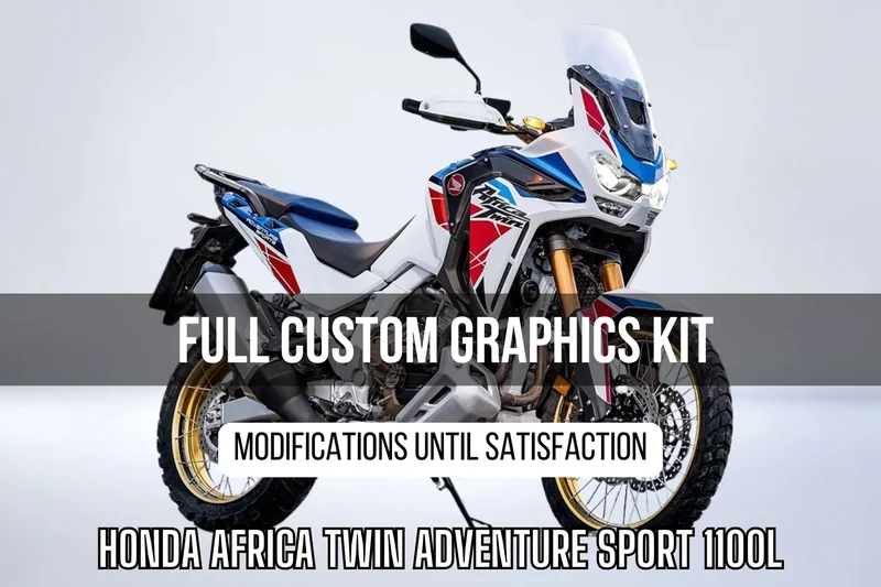 Kit Déco HONDA AFRICA TWIN ADVENTURE SPORT 1100L 100% personnalisé