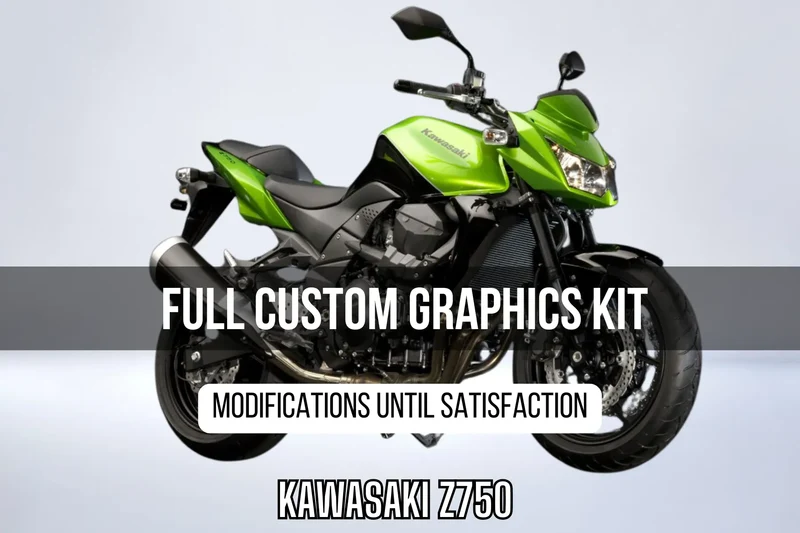 Kit Déco KAWASAKI Z750 100% personnalisé