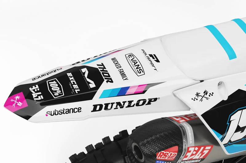 Opale - Kit Déco YAMAHA YZ/YZF/WR/WRF/TTR/DTR/DTX/XT660
