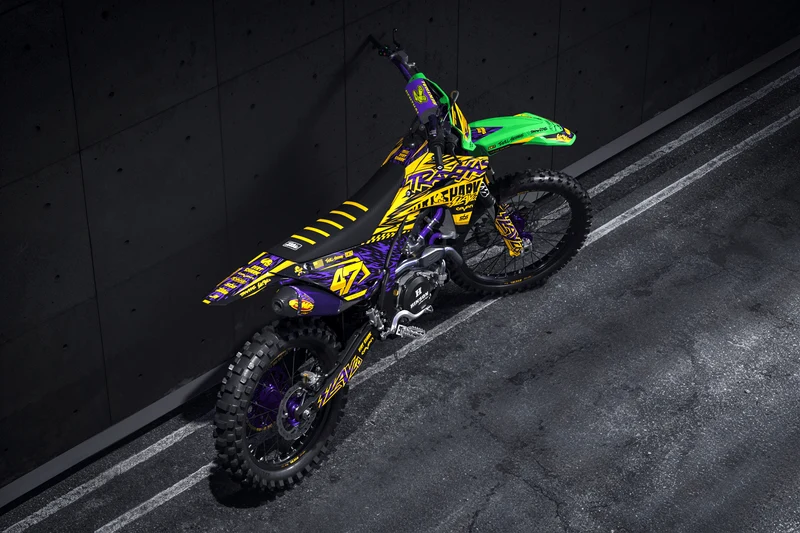 Kit Déco KAWASAKI KXF 250 2025 & KXF 450 2024-2025 - Traxxas