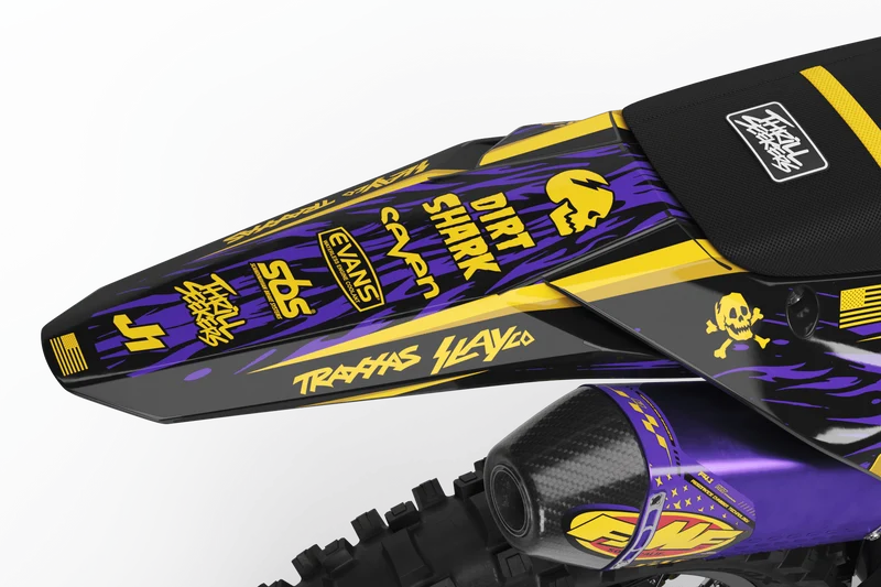 Kit Déco KAWASAKI KXF 250 2025 & KXF 450 2024-2025 - Traxxas