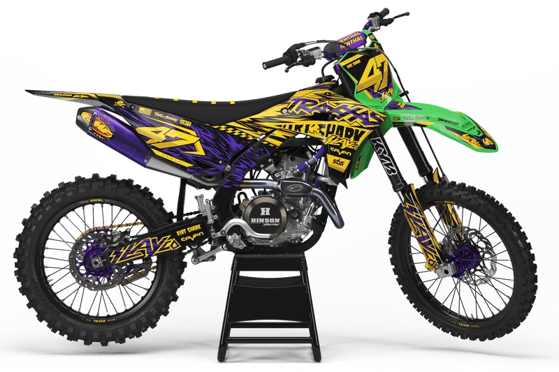 Kit Déco KAWASAKI KXF 250 2025 & KXF 450 2024-2025 - Traxxas