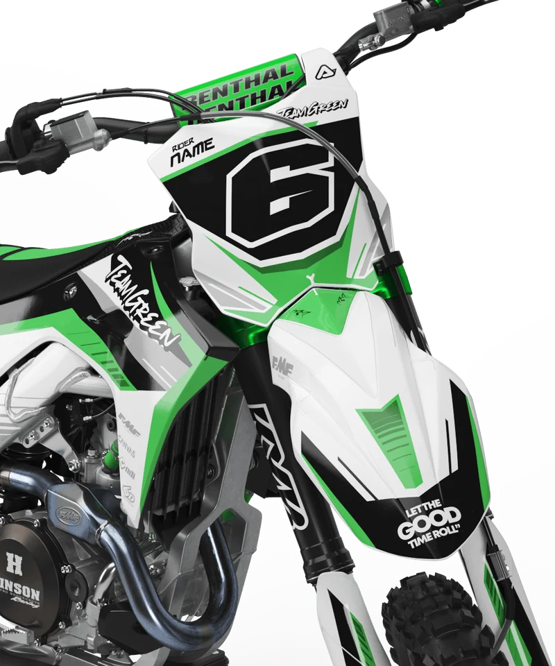 Kit Déco KAWASAKI KXF 250 2025 & KXF 450 2024-2025 - Greenspirit