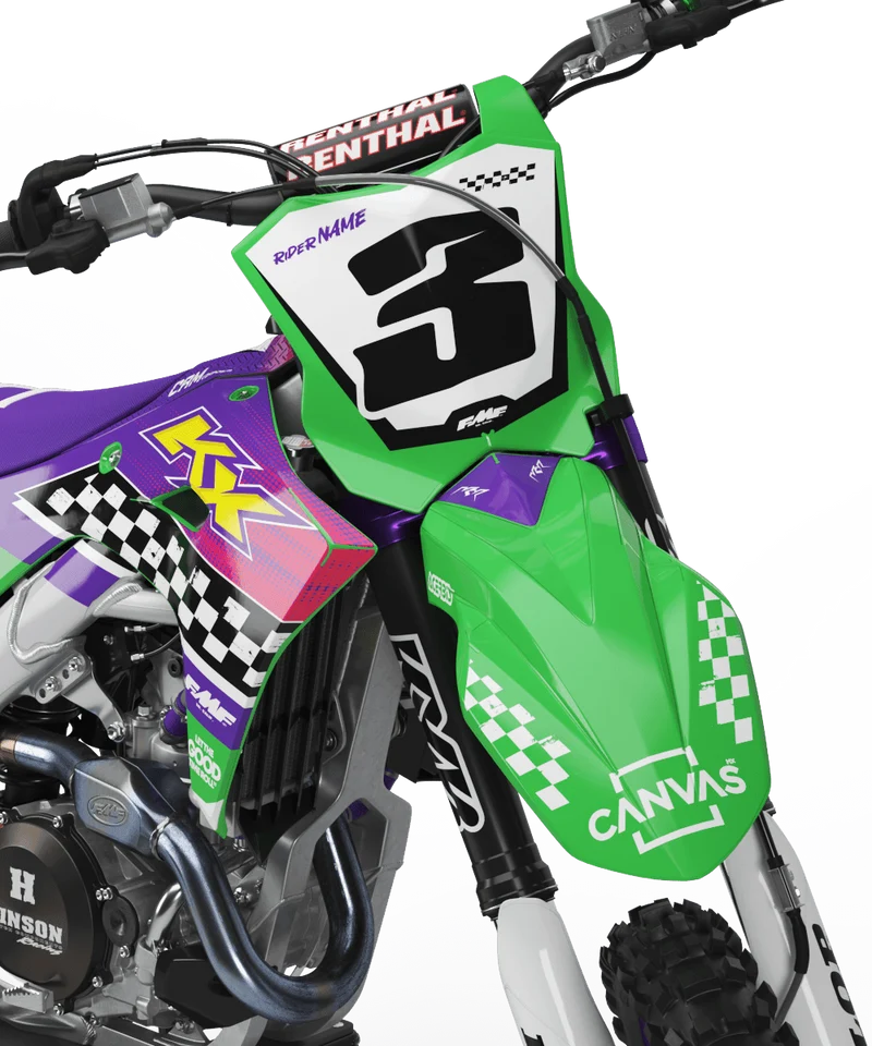 Kit Déco KAWASAKI KXF 250 2025 & KXF 450 2024-2025 - Joker