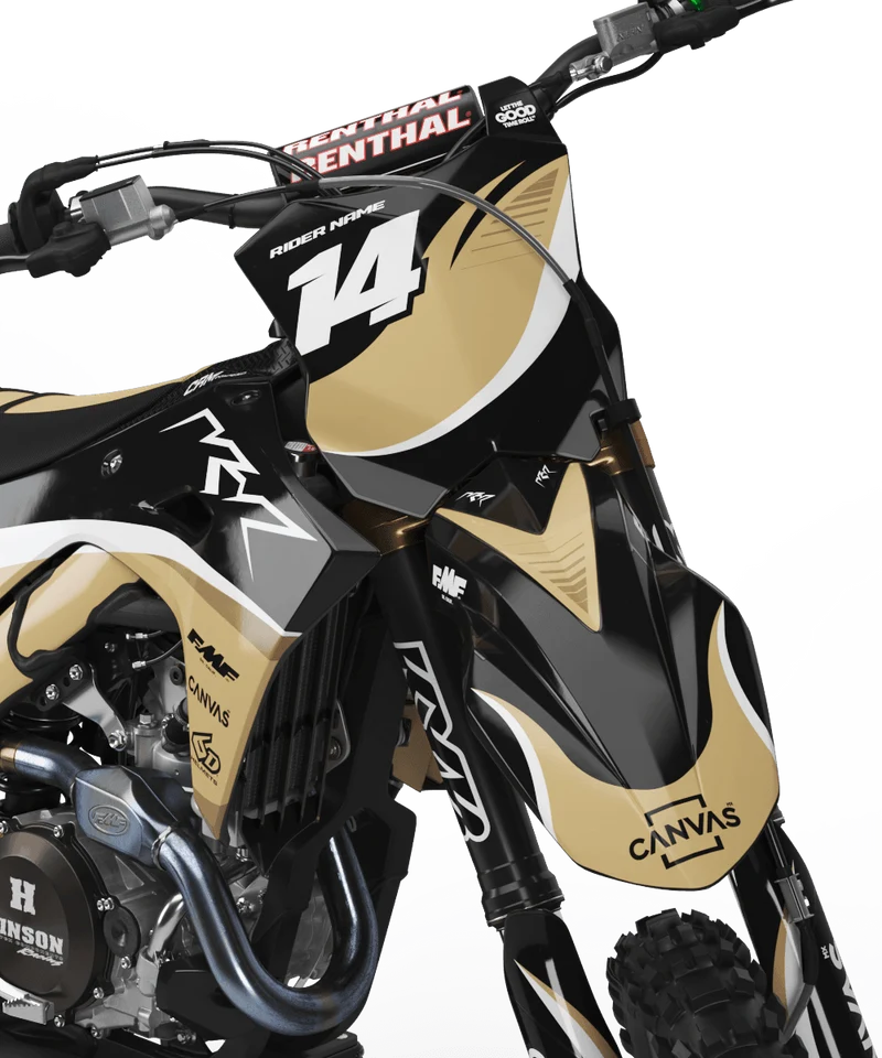 Kit Déco KAWASAKI KXF 250 2025 & KXF 450 2024-2025 - Sandy