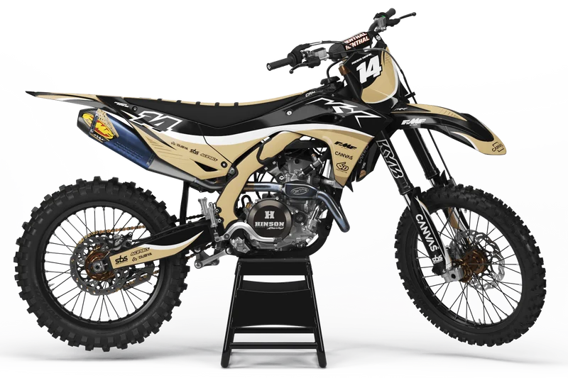 Kit Déco KAWASAKI KXF 250 2025 & KXF 450 2024-2025 - Sandy