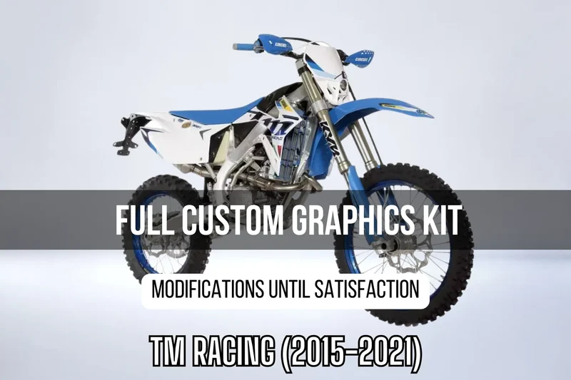 Kit Déco TM Racing (2015-2021) 100% personnalisé