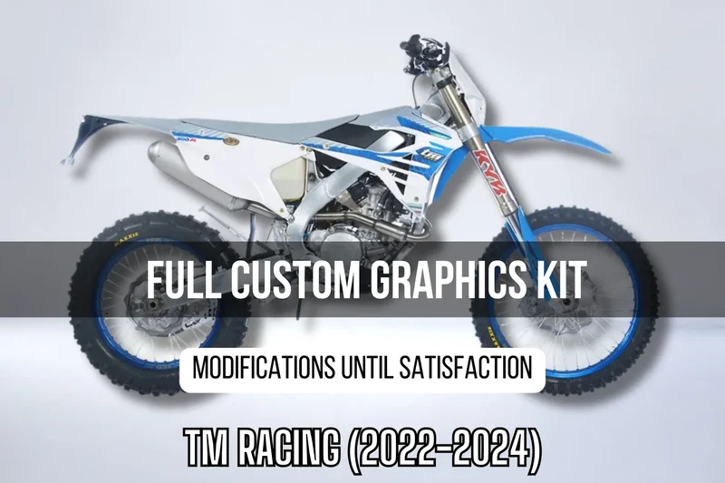 Kit Déco TM Racing (2022-2024) 100% personnalisé