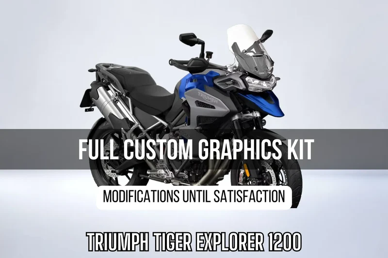 Kit Déco TRIUMPH TIGER EXPLORER 1200 100% personnalisé