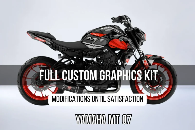 Kit Déco YAMAHA MT-07 100% personnalisé