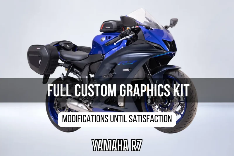 Kit Déco Yamaha YZF R7 100% personnalisé