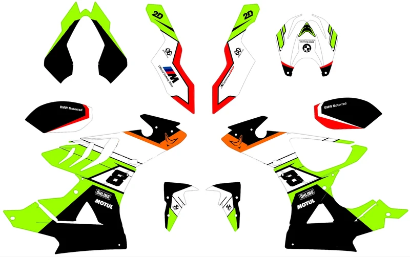 Kit Déco BMW S 1000 RR 2009-2011 - RRVOLT