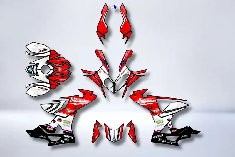 Kit Déco BMW S 1000 RR 2009-2011 - MILWAUKEE