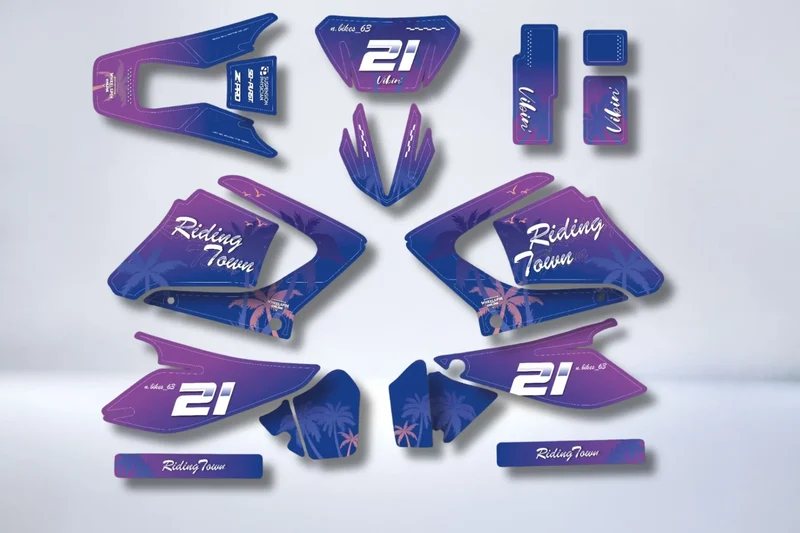 Kit Déco RIDING TOWN – Yamaha Dtr Dtx 125 2004-2007