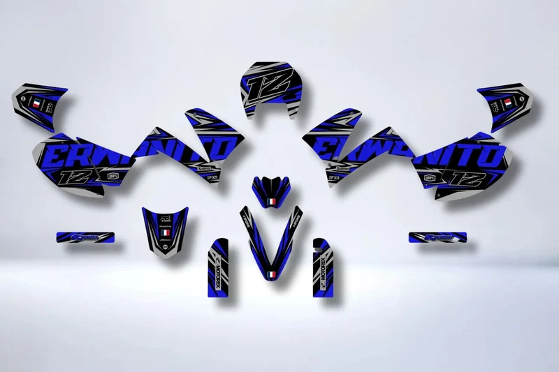 Kit Déco KTM 640 LC4 1998-2010 - MARINE