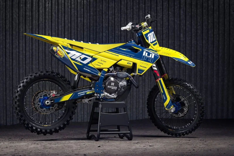 Kit Déco Husqvarna FC/TC 2023-2024 & TE/FE 2024-2025 - YELLOW FACTORY