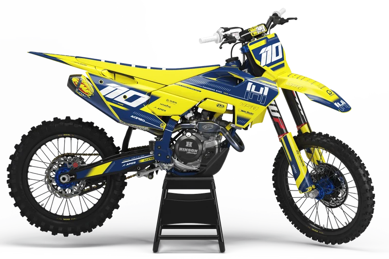 Kit Déco Husqvarna FC/TC 2023-2024 & TE/FE 2024-2025 - YELLOW FACTORY