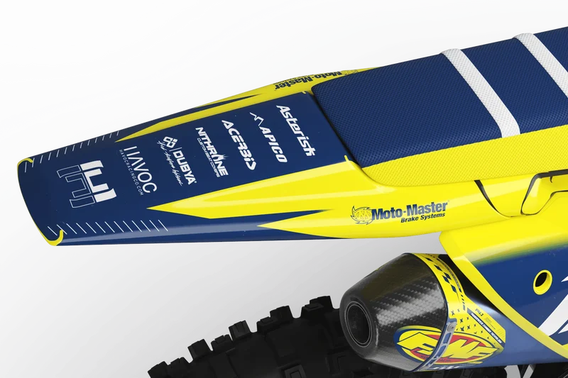 Kit Déco Husqvarna FC/TC 2023-2024 & TE/FE 2024-2025 - YELLOW FACTORY