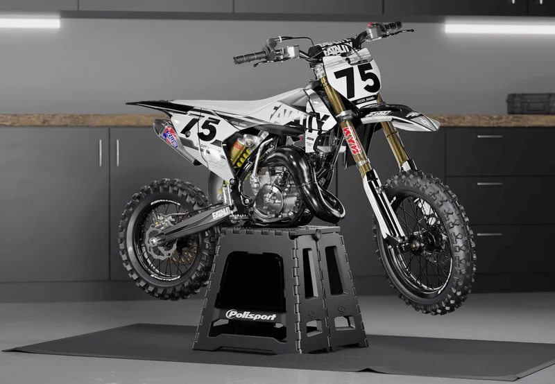 Kit Déco KTM SX 65 2016-2022 - B&W