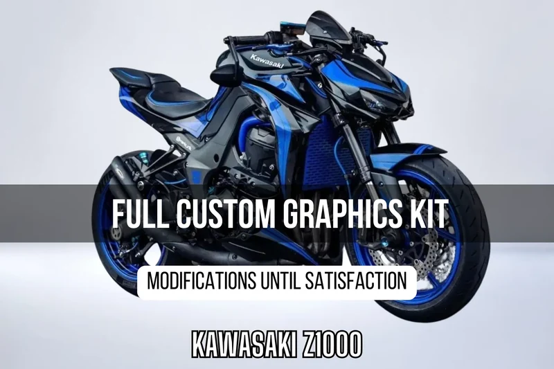 Kit Déco KAWASAKI Z1000 100% personnalisé