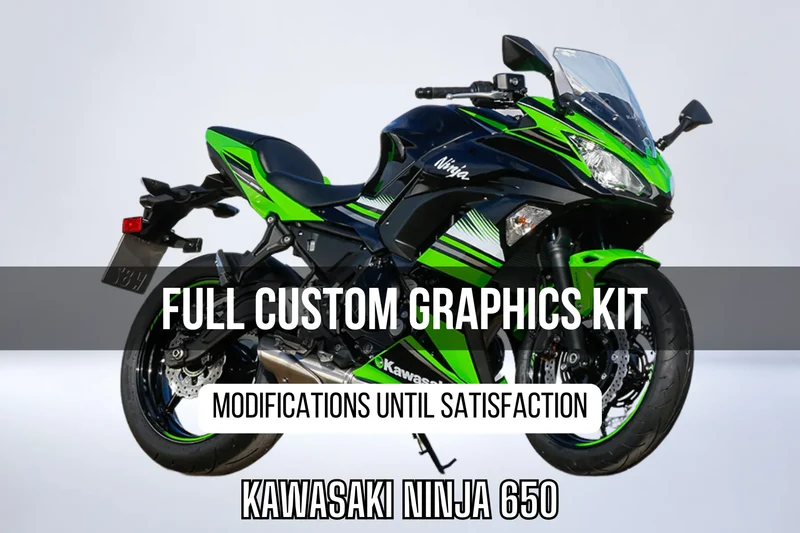 Kit Déco KAWASAKI NINJA 650 100% personnalisé