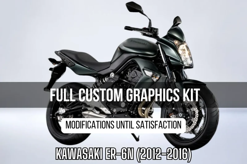 Kit Déco KAWASAKI ER-6N (2012-2016) 100% personnalisé