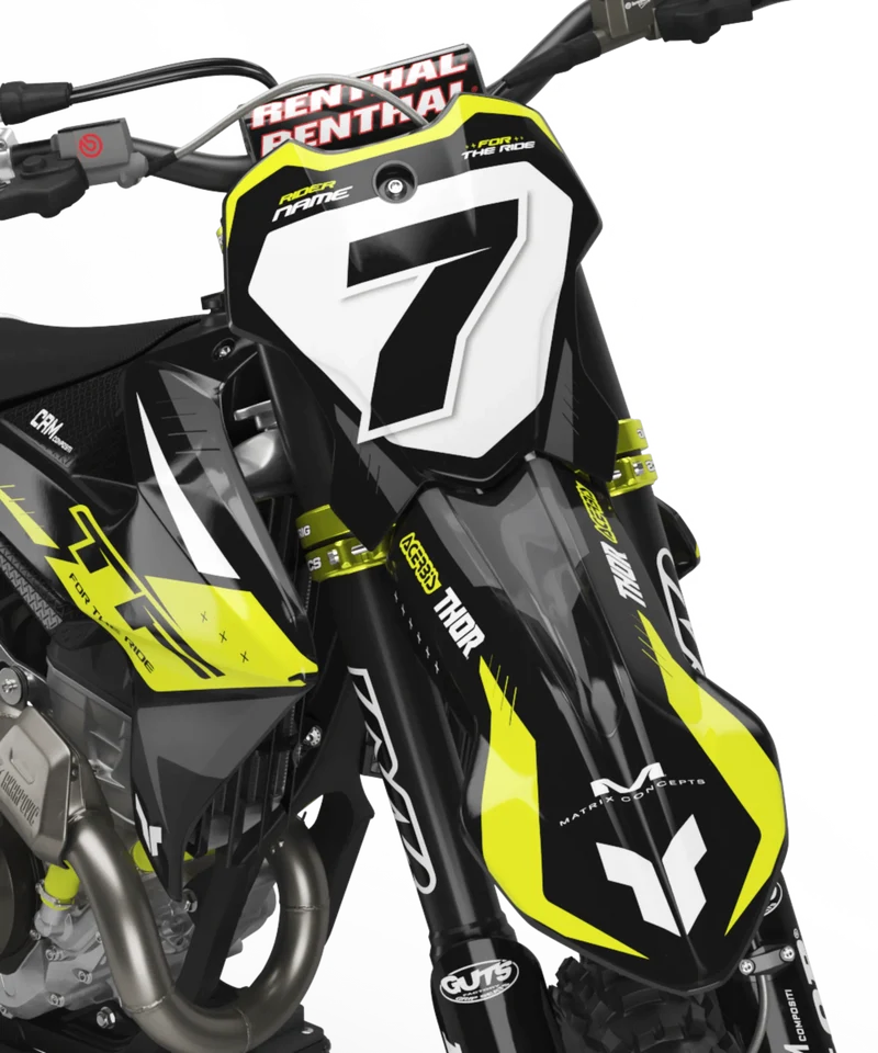 Kit Déco TRIUMPH TF 250 / 450 2024-2026 - NOCTURNE