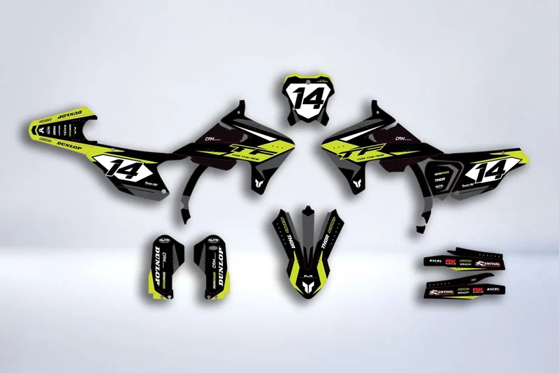 Kit Déco TRIUMPH TF 250 / 450 2024-2026 - NOCTURNE