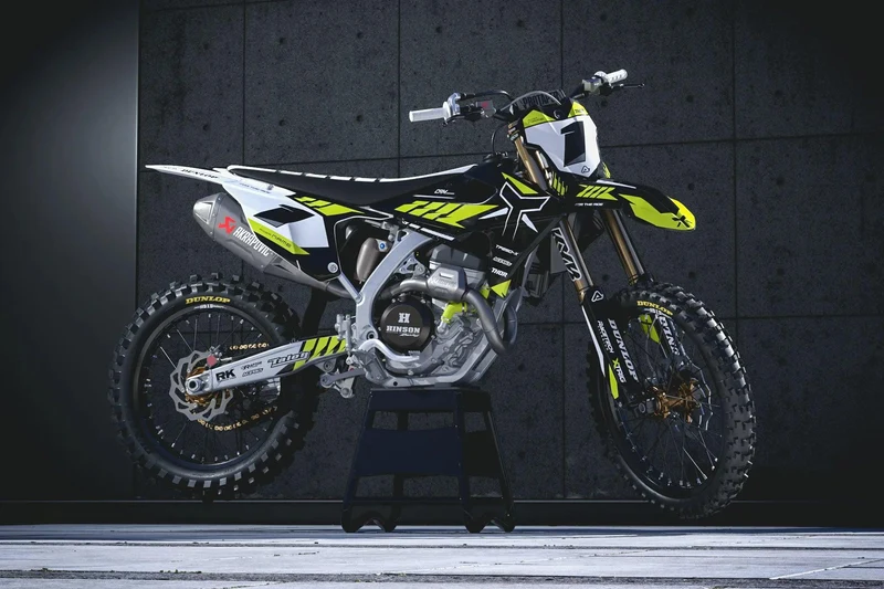 Kit Déco TRIUMPH TF 250 / 450 2024-2026 - COBALT