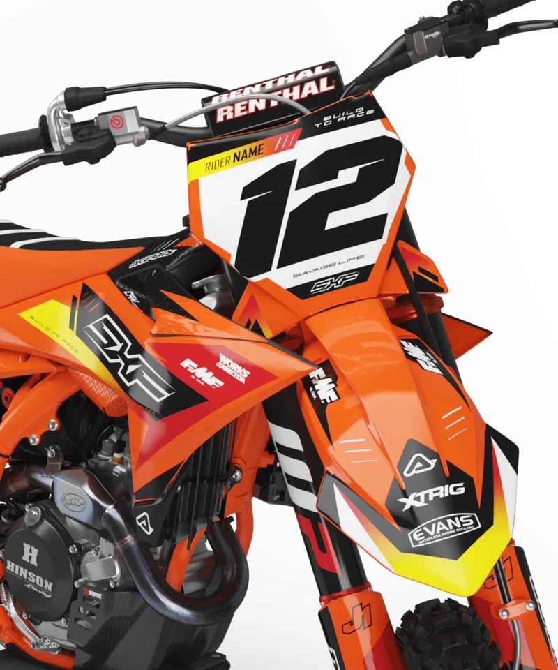 Kit Déco KTM adaptable à tous les modèles - PARAGON