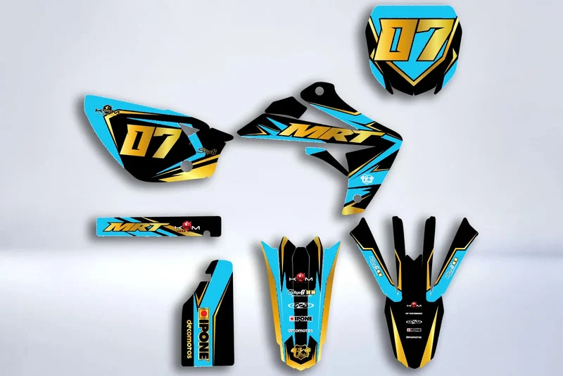 Kit Déco RIEJU MRT 2009-2021 - BLUE GOLD