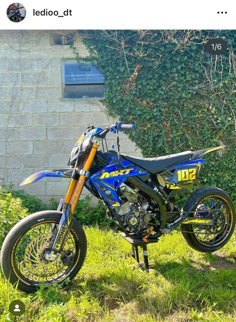 Kit Déco RIEJU MRT 2009-2021 - BLUE GOLD
