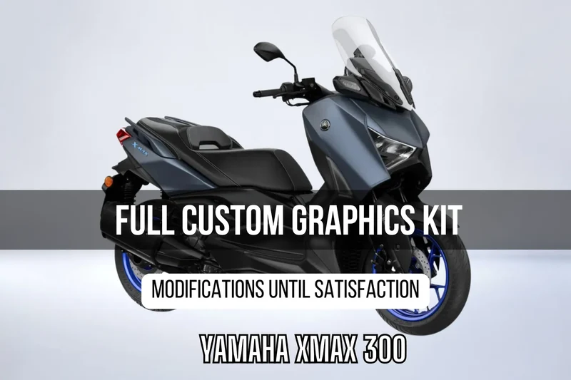 Kit Déco Yamaha XMAX 300 100% personnalisé