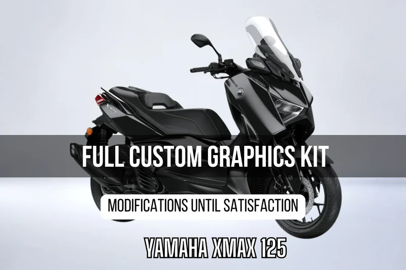 Kit Déco Yamaha XMAX 125 100% personnalisé