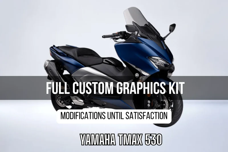 Kit Déco Yamaha TMAX 530 100% personnalisé