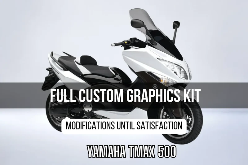 Kit Déco Yamaha TMAX 500 100% personnalisé