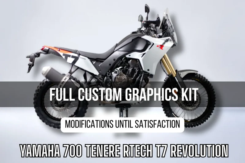 Kit Déco YAMAHA 700 TENERE RTECH T7 Revolution 100% personnalisé