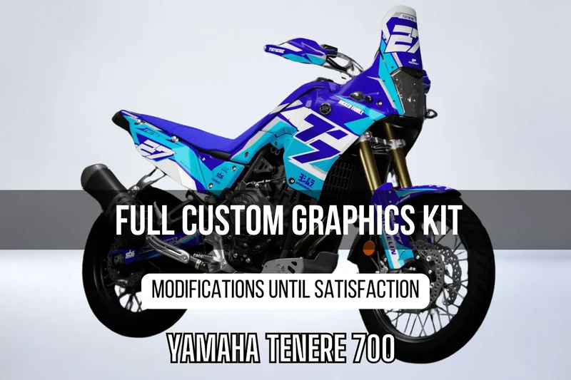 Kit Déco YAMAHA 700 TENERE 100% personnalisé