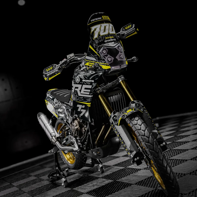 Kit Déco YAMAHA 700 TENERE 100% personnalisé