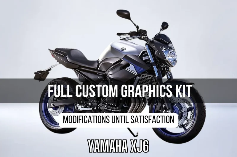 Kit Déco YAMAHA XJ6 100% personnalisé