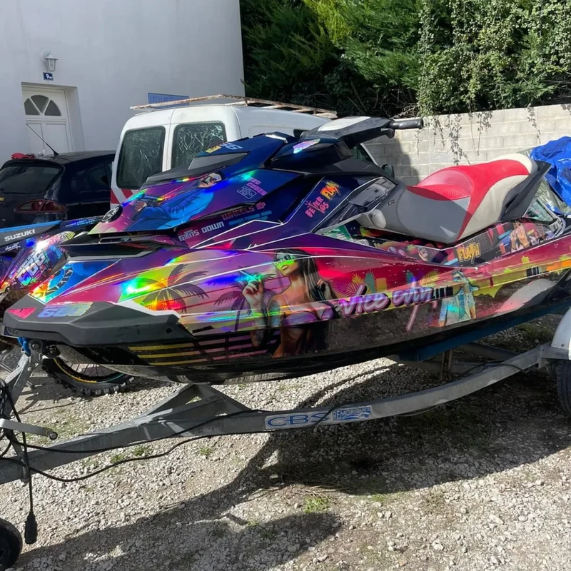 Kit Déco JETSKI 100% personnalisé