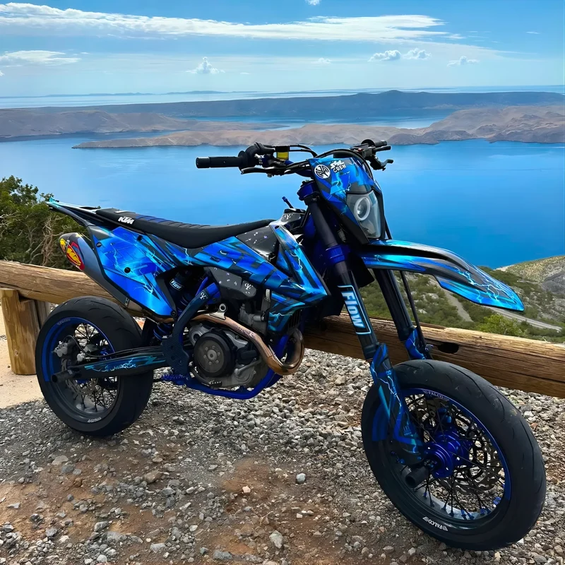 Kit Déco SUPERMOTARD / ENDURO / MOTOCROSS 100% personnalisé