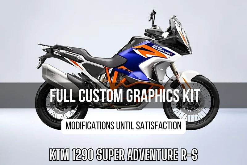 Kit Déco KTM 1290 SUPER ADVENTURE R-S 100% personnalisé