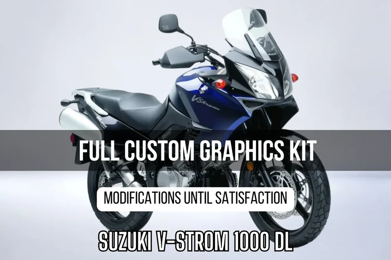 Kit Déco SUZUKI V-STROM 1000 DL 100% personnalisé