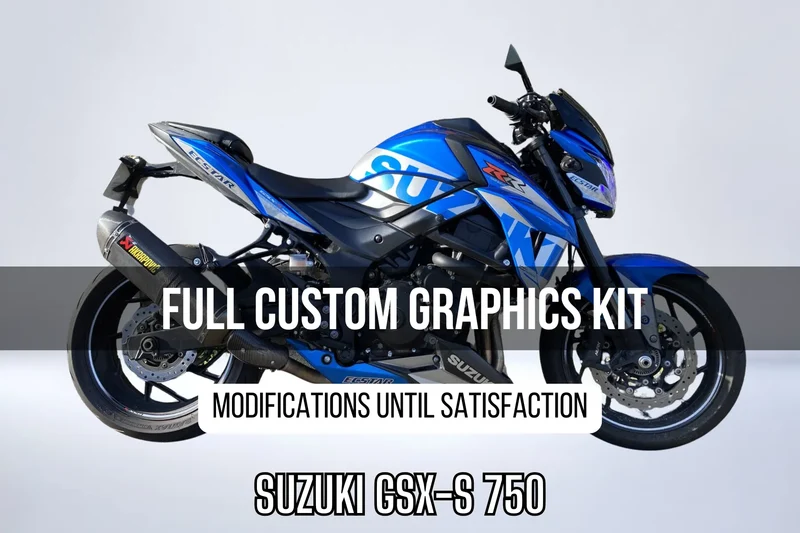 Kit Déco SUZUKI GSX-S 750 100% personnalisé