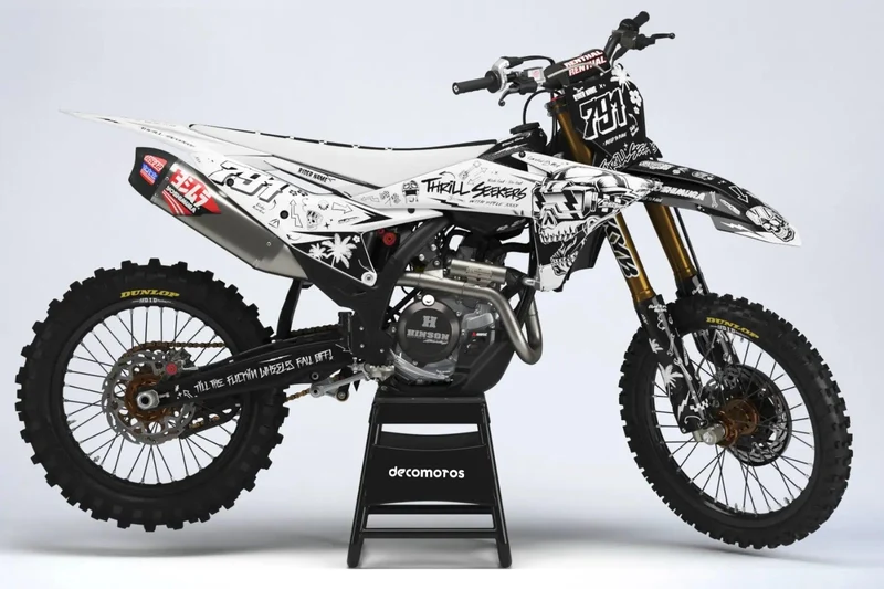 Kit Déco KTM adaptable à tous les modèles - OBSIDIENNE