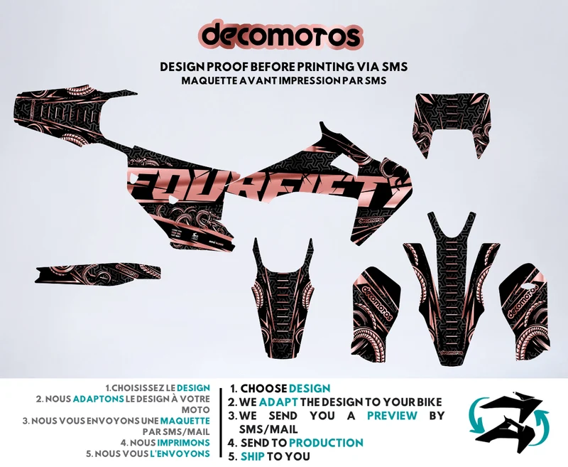 Black FourFifty - Kit Déco Semi-Personnalisé